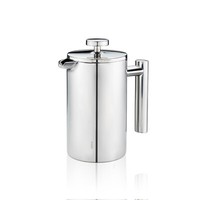Kaffeebereiter Gustavo Edelstahl 600Ml French Press Doppelwandig Tee Kaffeekanne