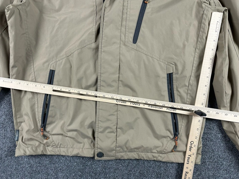 Chaqueta Zero X Posur Para Hombres Cremallera Completa Peso Medio Talla M Marrón Repele Tareas de Trabajo Foto 4 de 4