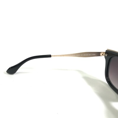 Morgenthal Frederics Sunglasses 041 TYRA Black Gold Square  display picture 1