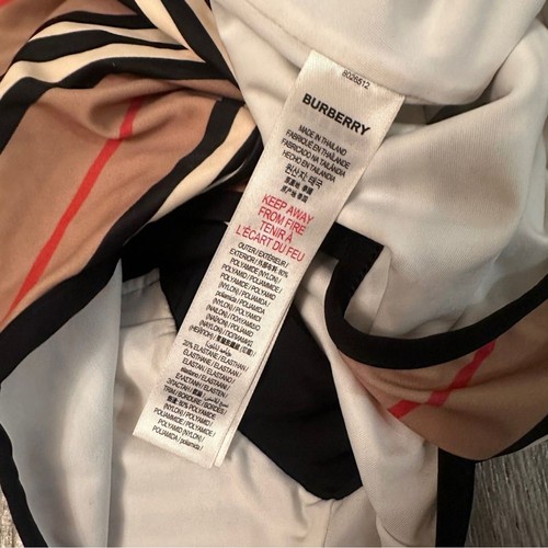 Burberry Kids Siena Logo One Piece Suit 14Y (e) - Picture 4 of 5