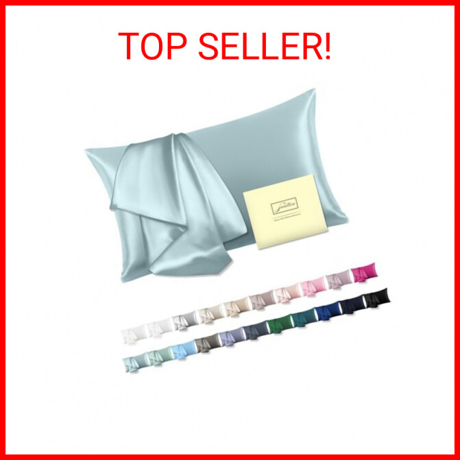 Mulberry Silk Pillowcase for Hair and Skin Standard Size 20