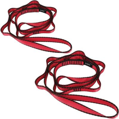 FOSER 2pcs Daisy Chains, Yoga Hammock Extension Strap, 23KN Adjustable Nylon And