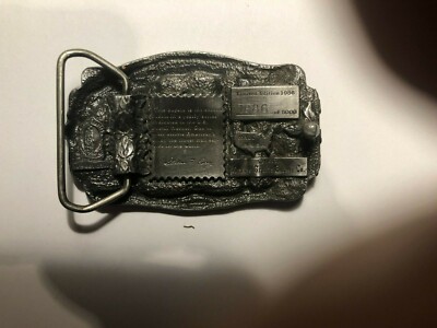 Nice Vintage U.S. Postal Worker 1986 Commemorative Belt 
