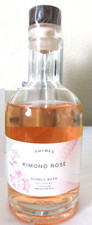 Thymes Kimono Rose Bubble Bath Jasmine Clementine 11.5 fl oz/340 ml NEW