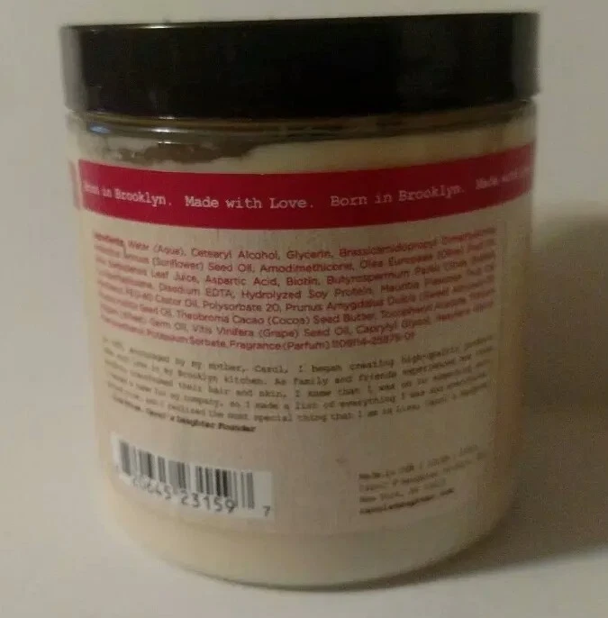 Mascarilla capilar sin peso hidratación plenitud ciruela Carols Daughter Mirabelle 8 oz Foto 3 de 4