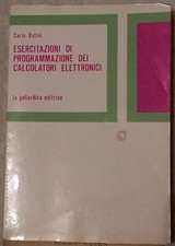ESERCITAZIONI DI PROGRAMMAZIONE DEI CALCOLATORI ELETTRONICI