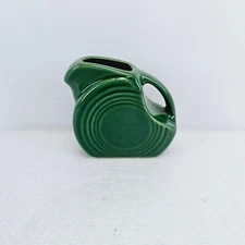 MINI DISK PITCHER creamer Jade green NEW FIESTA  5 OZ.