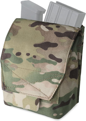 Tactical Molle GP Pouch Utility EDC Pouch with Two Mag Insert Organizer Compact 