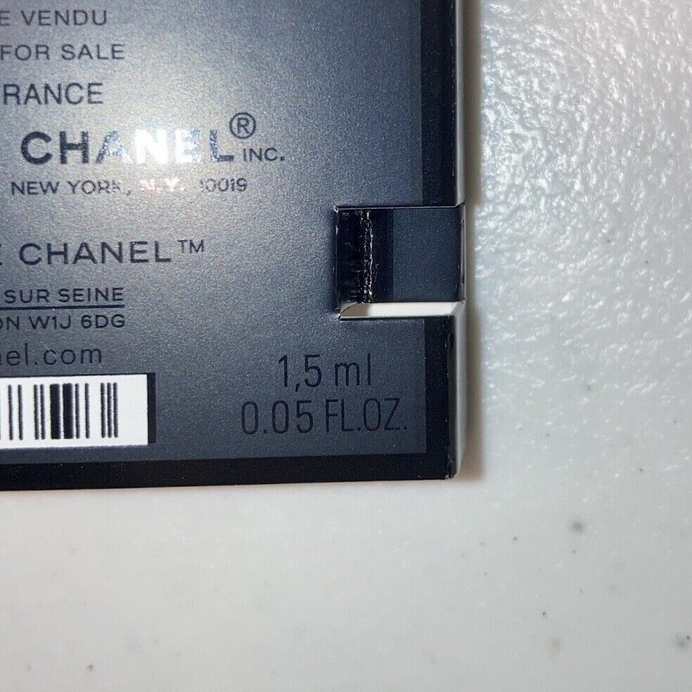 2x Chanel Bleu De Chanel Eau De Parfum EDP Sample Spray For Men