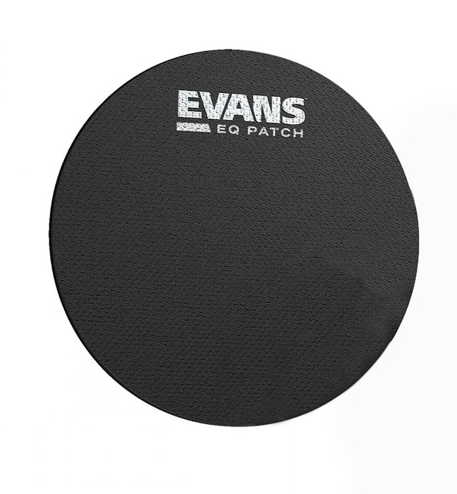 Evans EQPB1 SINGLE Black Nylon Bass Drum Patch MONEY SAVER!