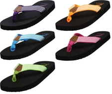 NORTY Women's Flip Flops Sandal for Beach Pool Casual