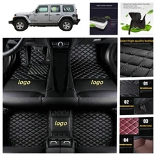 For Jeep All Models Custom Car Floor Mats Carpets Waterproof Luxury Cargo Liners