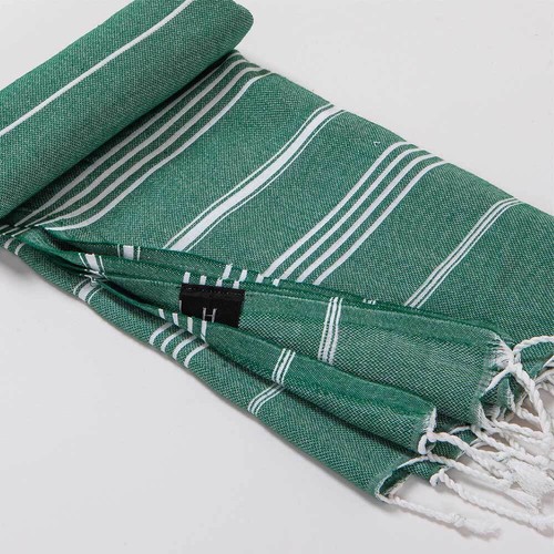 Hencely Striped Beach Towel – Lightweight Cotton Towel for Travel & Pool - Bild 172 von 206