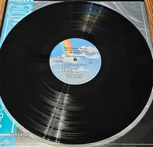 Nino Rota ‎– The Godfather (OST) Vinyl, LP, Album, Reissue - P-11551 - Bild 4 von 5
