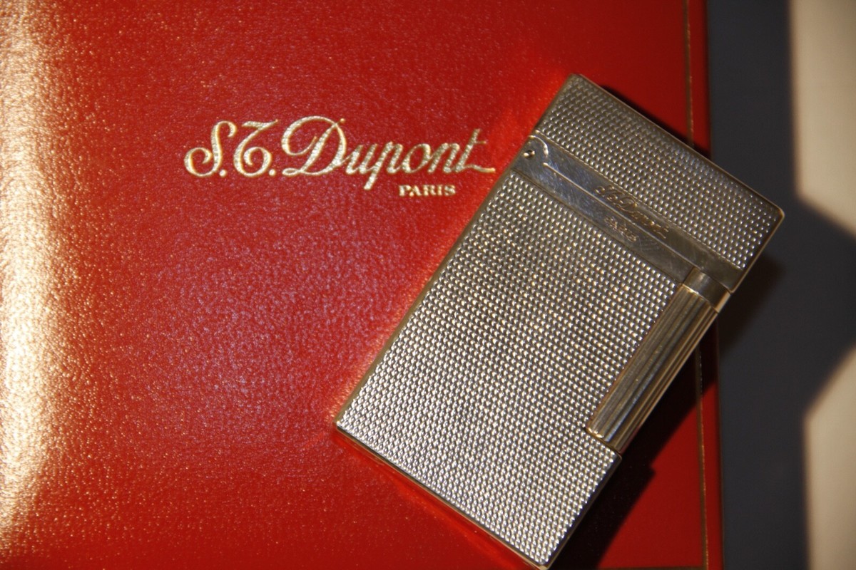 S.T Dupont *NEW* Lighter - Silver Diamond Head | eBay