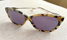 NWOT COACH SUNGLASSES HC8305 IN NUDE TORTOISE W. METAL ARMS