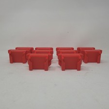 Fits Milwaukee Packout Wall Mount Plate M18 Battery Holder Red 10 Organizers