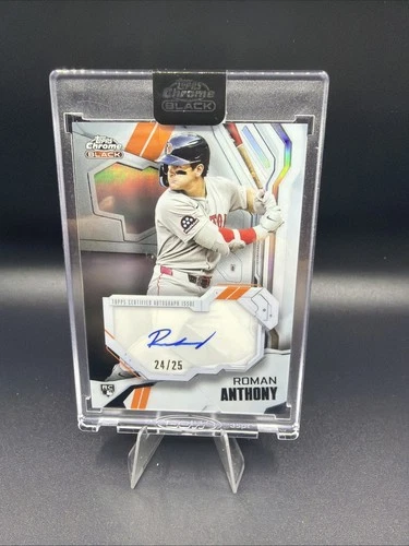 2026 Topps Chrome Black Roman Anthony Ivory Autographs (Raw)
