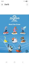 McDonald's Zootopia 2 Toy Set