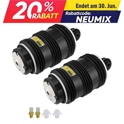 2X Luftfederbälge Luftfederung für Mercedes E-Klasse W211 S211 2113200925 2 Pins
