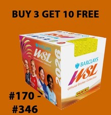 PANINI WOMENS SUPER LEAGUE WSL 2026 STICKERS  #170 - #346 BUY 3 GET 10 FREE
