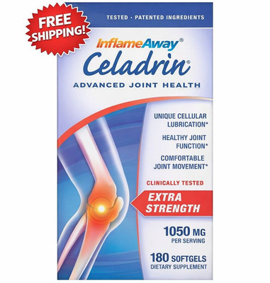 Celadrin Advanced Joint Health 1050 mg., 180 Softgels