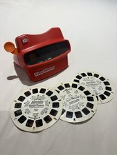 3d view master W/ 3 Sesame Street Reels