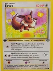 Eevee 51/64 1st Edition Jungle Pokémon Card LP WOTC 1999 Vintage