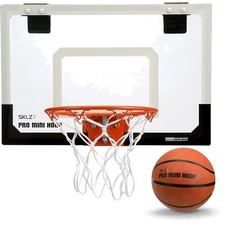 Mini Basketball Hoop Indoor Over Door Portable for Home Office Dorm