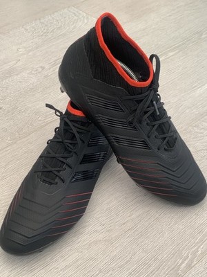 Adidas Predator 19.2 FG/AG Archetic - Core Black Action Red Herren UK 12