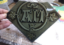 Stained Glass AM salvaged tile