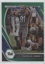 2021 Panini Prizm Draft Picks Green Prizm Patrick Jones II #130 2l4