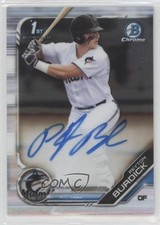 2019 Bowman Draft Chrome Draft Pick Auto Peyton Burdick #CDA-PB Auto 0yn1