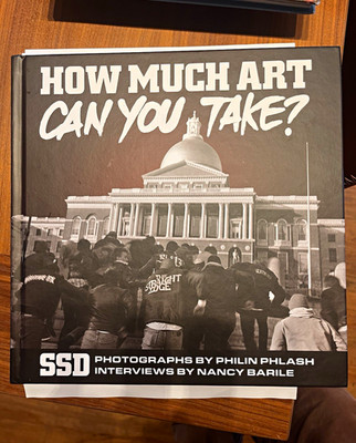 SSD How Much Art Can You Take? + Two Printer Paper Art Signed
