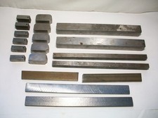 MACHINIST STEEL MILL MILLING LOT OF MISC STEEL BLOCKS
