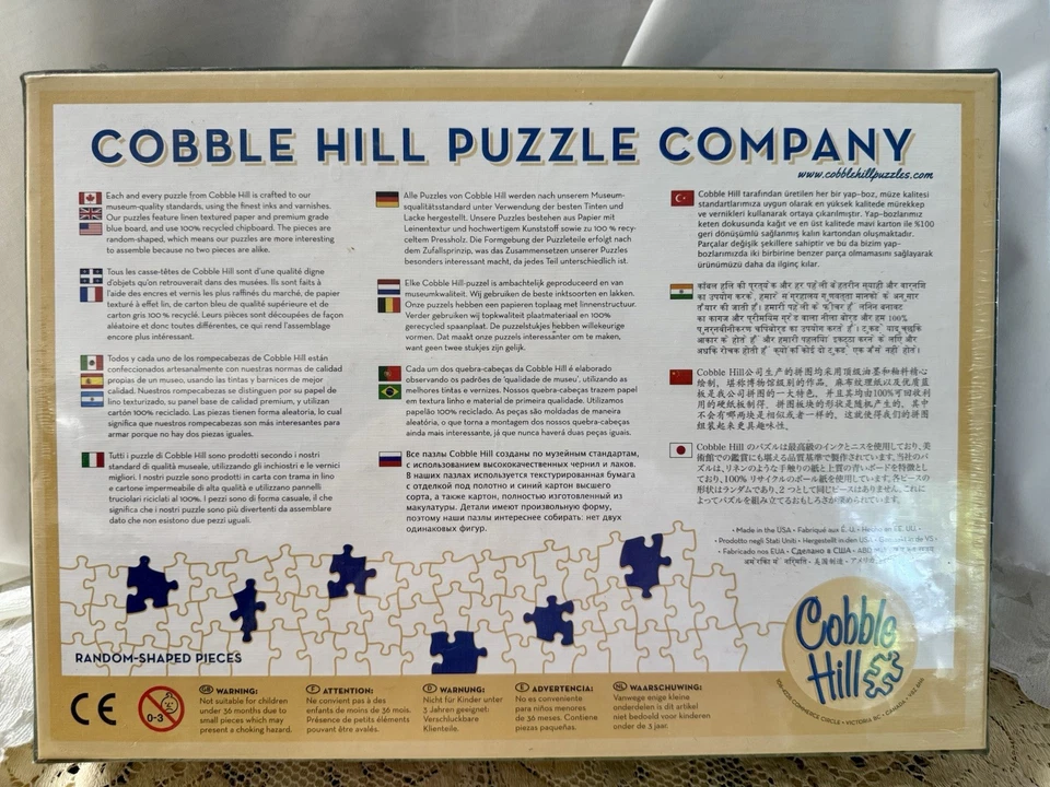 Rompecabezas Cobble Hill French Village 1000 piezas 26 x 19 pulgadas Foto 3 de 3