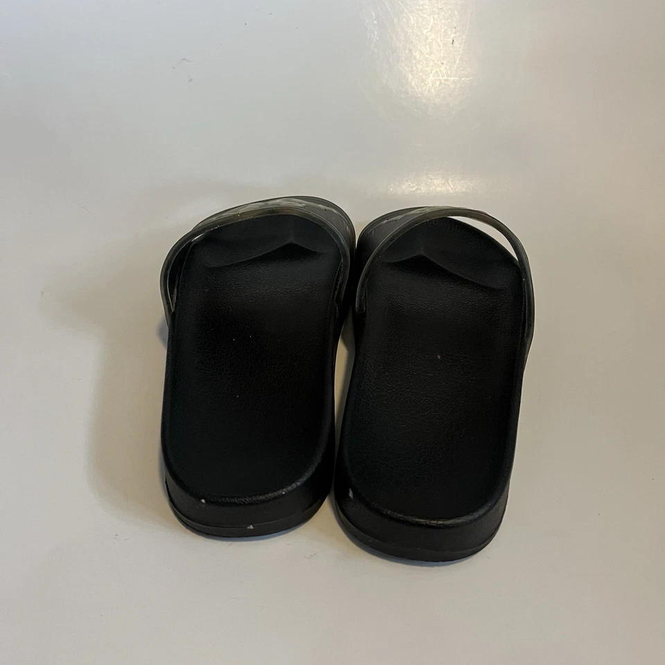 Сандалии-шлепанцы Kappa черные золотистые подлинные Aqua 1 мужские размер 6/женские размер 8 - Изображение 3 из 4