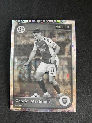 GABRIEL MARTINELLI #195  1/35 B&W REFRACTOR,READ AD ABOUT 49 CARDS YOU GET!