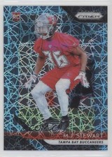 2018 Panini Prizm Rookie Lazer Prizm MJ Stewart #256 wd9