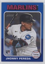 2024 Topps Heritage High Number SP Dark Blue Border Jhonny Pereda #719 1e1o