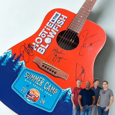 Hootie & The Blowfish Signed Epiphone DR-100 Guitar Summer Camp Tour 2024 COA