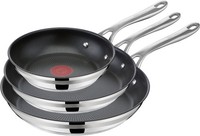 Tefal Jamie Oliver Bratpfannenset 20 24 28Cm Cook Smart Edelstahl Induktion