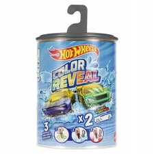 Color Reveal Confezione da 2 Auto, Sorpresa, Cambio Colore, Botte