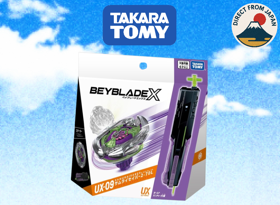 TAKARA TOMY Samurai Saber 2-70L Beyblade X Starter UX-09 | eBay