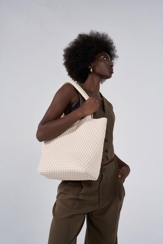 Woven Leather Handbags Large Woven Tote Bag for Women Fashion Woven Purse Veg... - Picture 2 of 6