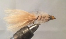 One Dozen (12) - Conehead Vanilla Bugger Streamer- Strike Fly Company