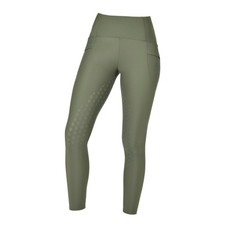 Image of WeatherBeeta Ladies Thermal Riding Tights - Olive night - UK8