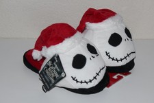 Nightmare Before Christmas SANTA JACK Skellington Kids SLIPPERS - Large 2-3