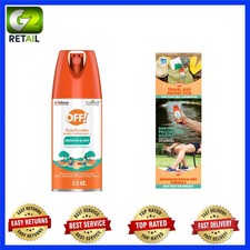 Family Care 2.5 oz Aerosol Bug Spray by OFF! - Dry Formula for Outdoor Pleasure