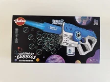 VATOS Electric Water Squirt Toy Bubble Gun 2 in 1 Rechargeable 32FT Range New